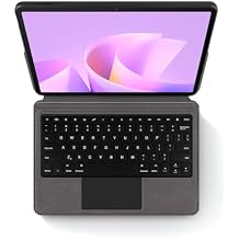 Keyboard Case Compatible with Huawei Matepad 11.5S 11.5 2025 Tablet Case, PU Leather Adjustable Stand Protective Case Wireless Keyboard QWERTY Keyboard Layout,