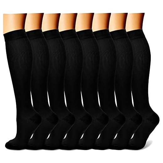 CHARMKING Multi-Pack Compression Socks