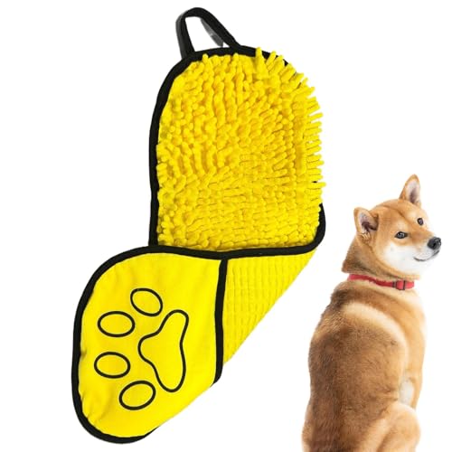 Genérico Toalla Secante para Perros,Batas Absorbentes De Secado Rápido - Toallas De Secado para Perros - para Cachorros Gatos Ducha Limpieza Cristales Ventanas Puertas Lavado Casa Interior