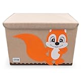 HYGGE + Animial Toy Storage Bin with Lid 20.8