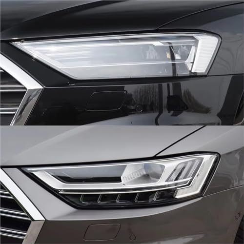 Couvercle phare avant de prestige en polycarbonate anti-UV pour Audi A8 S8 D5 - 4