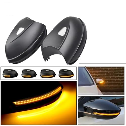 Intermitentes dinámicos LED para retrovisor de VW Jetta MK6 y EOS 2