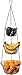 malmo 3-Tier Wire Fruit Hanging Basket, Vegetable Kitchen Storage Basket (Black)