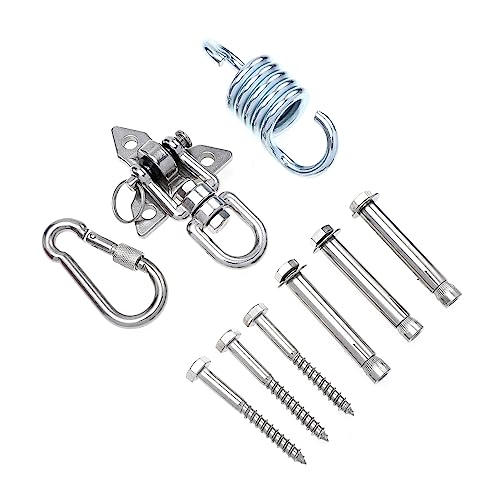 Milisten 1 Juego De Ganchos para Columpios Ganchos para Colgar Columpios Al Aire Libre Hamaca Triangular Kit De Conector para Hamaca Al Aire Libre Ganchos para Columpio Silla Hamaca
