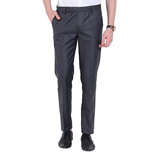 Formal Trousers - Dark Grey ...