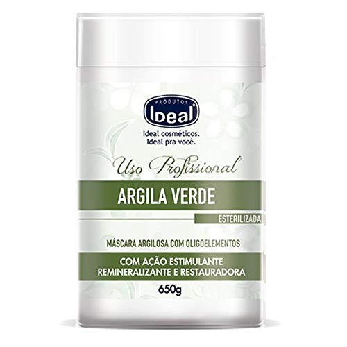 Argila Verde Máscara Argilosa 650Gr - Ideal