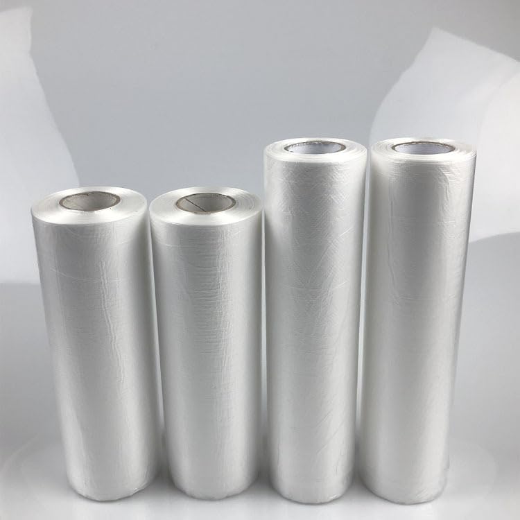 Painters Plastic with Tape,Furniture Dustproof Film, Clear Plastic Sheeting with Orange Tape Edge, Paint Protection Film,60 in x 65 feet