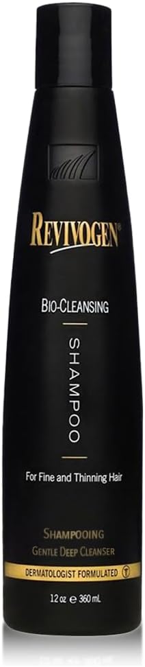 MD Bio-Cleansing Shampoo for Thinning Hair, Hair Loss Shampoo, Soothes Scalp, 12oz