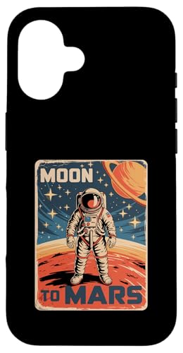 Artemis Space Astronaut Space Suit Moon Poster Art Mars �X�}�z�P�[�X iPhone 16 �p