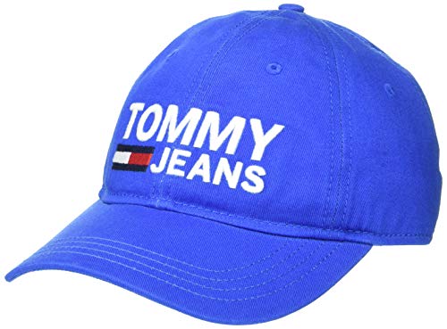 Tommy Hilfiger Tommy Jeans Men's Logo Baseball Cap, Turkish SEA, OS