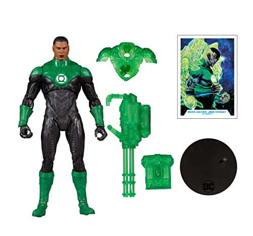 Image of McFarlane Toys DC Multiverse Modern Comic Green Lantern (John Stewart) 7 inch Action Figure