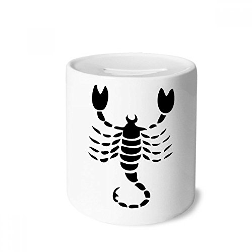 Tirelire céramique Constellation Scorpion pour décorer une chambre d'enfant ou un bureau