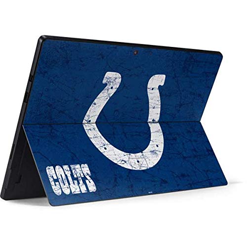 Skinit Tablet Decal Skin Compatible with Surface Pro 7 - Officially Licensed NFL Indianapolis Colts Distressed Design