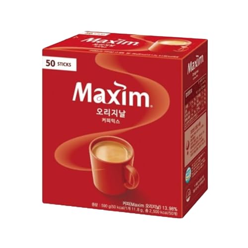 Maxim Original Coffee Mix Korean Instant Sticks 50T