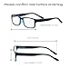 Readerest Blue Light Blocking Reading Glasses (Blue, 1.50 Magnification) Computer Eyeglasses With Thin Reflective Lens, Antiglare, Eye Strain, UV Protection, Stylish For Men And Women