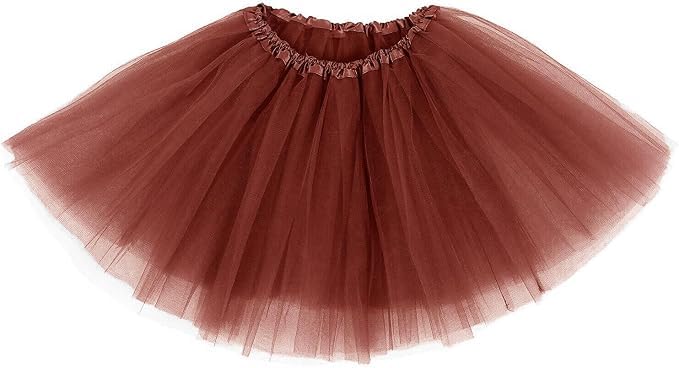 XINXIYAN Tutu for Girls Womens Skirt 5 Layers Mardi Gras Outfit Halloween Costume Dress Party Favor
