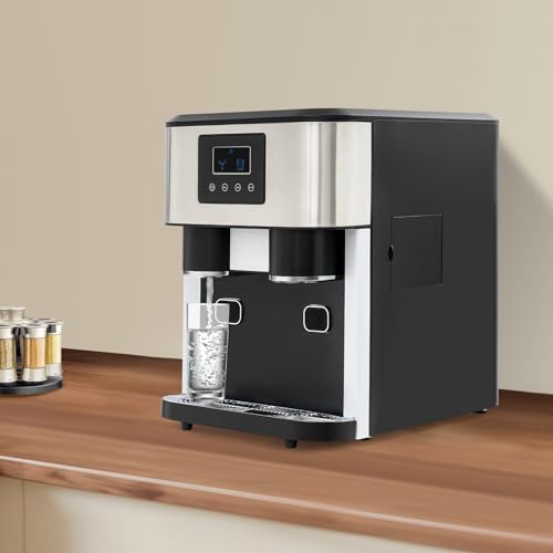 Mini Eiswürfelmaschine Klein Ice Cube Maker, Multifunktionale Eiswürfelbereiter Tragbares Crushed Ice Maschine für Haushalt, Büro, Bar und Party, 16 Eiswürfel in 7-9 min 6 Mini Eiswürfelmaschine Klein Ice Cube Maker, Multifunktionale Eiswürfelbereiter Tragbares Crushed Ice Maschine für Haushalt, Büro, Bar und Party, 16 Eiswürfel in 7-9 min