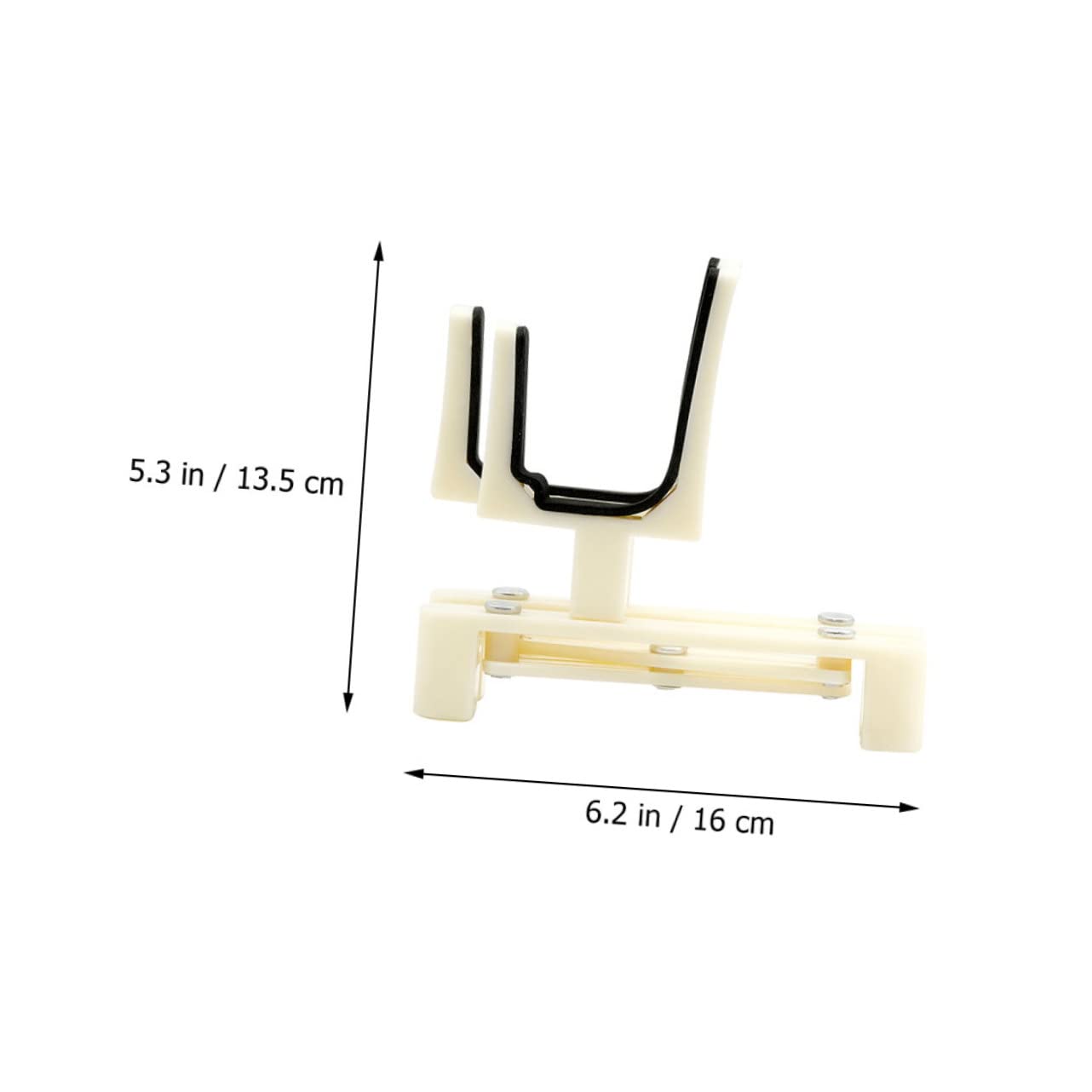 GOOHOCHY Stretchable Violin Folding Stand Premium Scratch Resistant Display Rack for Convenient Storage and Travel Durable Design for Music Lovers and Violinists