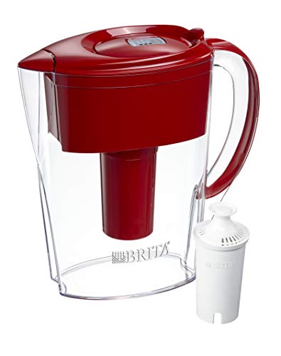 Brita Space Saver Pitchers, Red Brita Space Saver Pitchers, Red