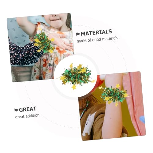 GANAZONO 6 Unidades Flor De Pulso Pompons Portáteis Pompons De Alegria De Plástico Torcendo Pelos Po