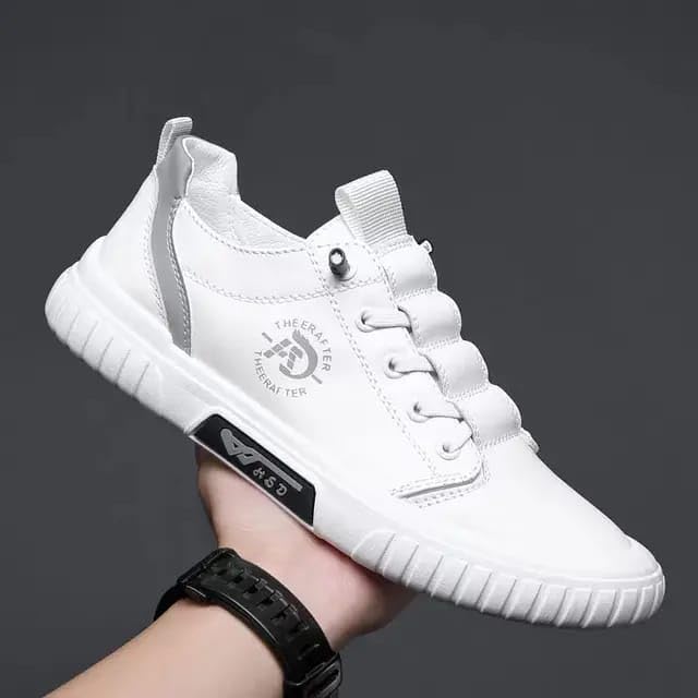 Image of Men's Casual Athletic Sneakers, Lace-up Design with Rubber Sole, Comfortable & Lightweight,Air Mesh Casual Shoes for Men,Soft Cushion Insole Casual Sneakers for Men (Multicolour)