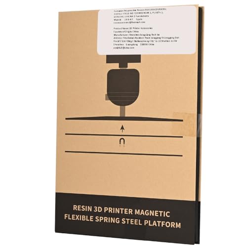 ALadrs Harz-3D-Drucker-Flex-Bauplatte,flexible Federstahlplatte und magnetische Basisplattform für ELEGOO Saturn 3,Saturn 3 Ultra,Saturn 2 8K,Saturn 8K, Saturn 3D-Drucker 224x129mm – Bild 3