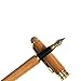 Fountain Pen, Gold Fine Medium Nib Pen Handcrafted with Eco-Friendly Bamboo Gift Case for Calligraphy Journaling Writing Bussiness Student Office - Ink Refill Converter Pen