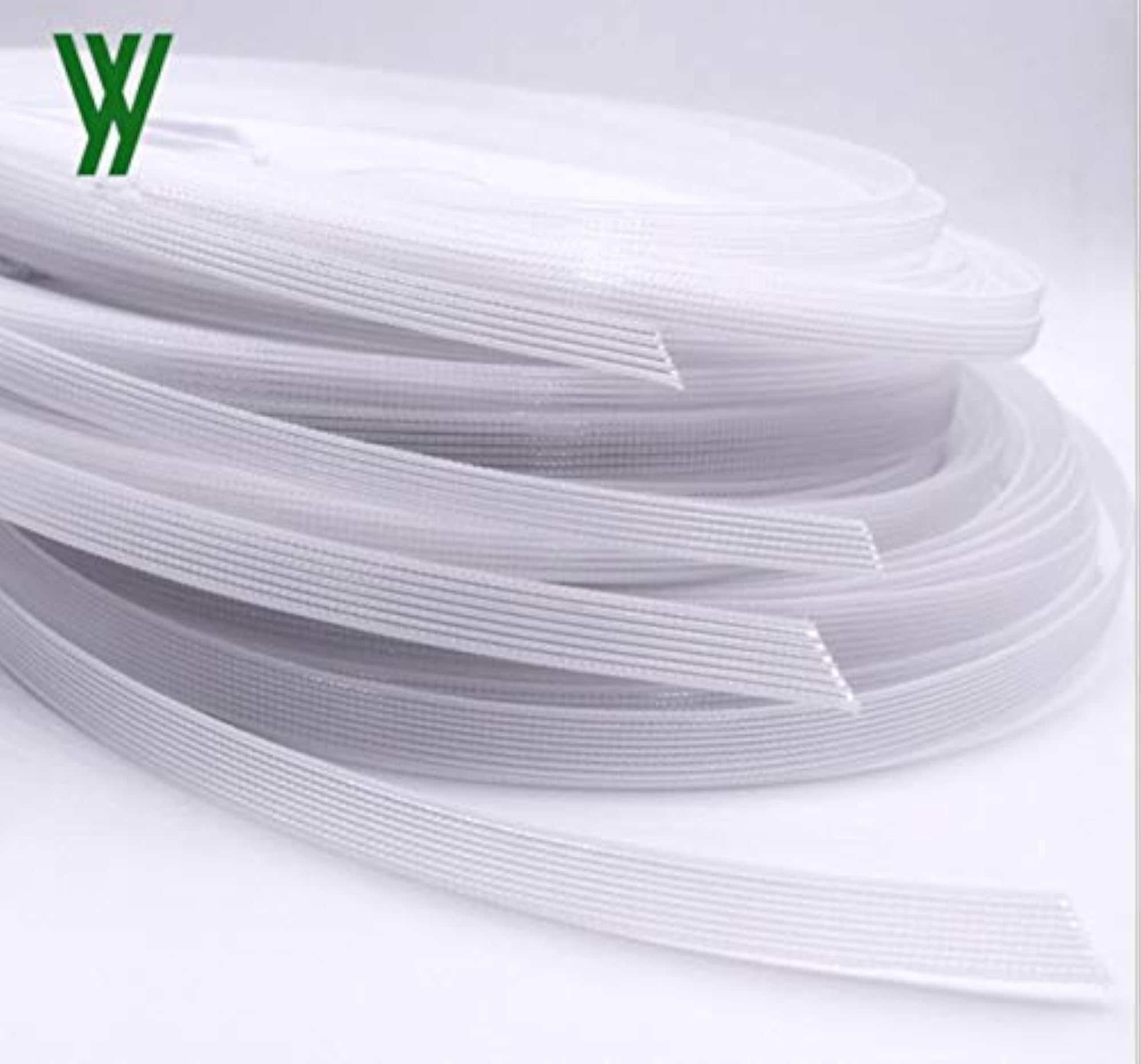 50 Yards Poly Polyester Boning 15mm Polypropylene (White)