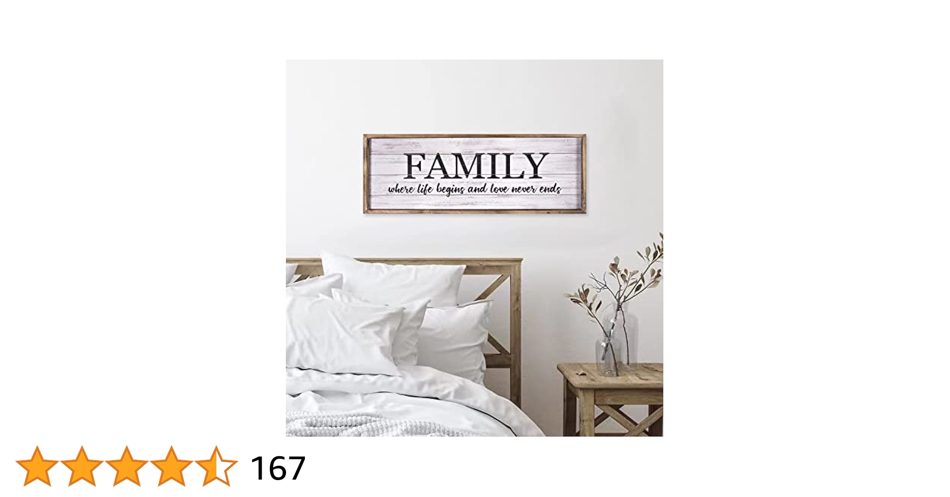 Amazon.com: Vintage Family Wooden Sign for Home Decor,Family