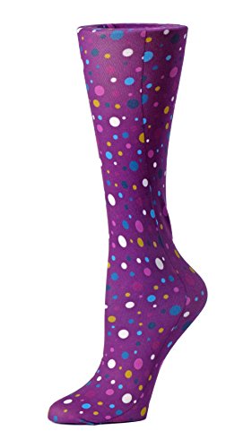 Cutieful Therapeutic Sheer 8-15 mmHg Compression Hosiery - Abstract Polka Dot