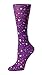 Cutieful Women's Nylon 8-15 Mmhg Compression Sock Abstract Polka Dots