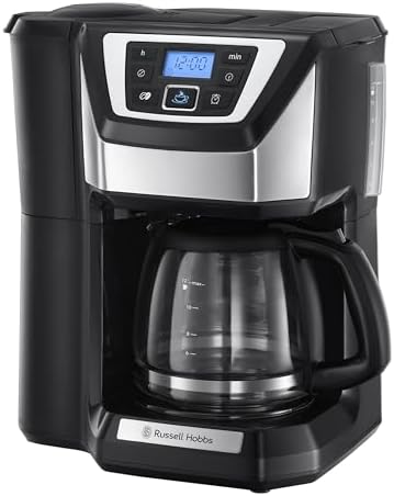 Russell Hobbs Chester Grind & Brew Filter Coffee Machine, Bean to...