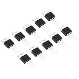 10Pcs Luckkyme RFP30N06LE 30A 60V N-Channel Power Mosfet TO-220 ESD Rated for Arduino