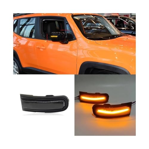 Intermitentes dinámicos Jeep Renegade 2015-2022 luces flecha espejo 3