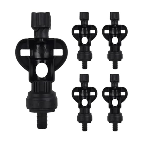 Valves papillon de traitement des fluides en lot de 5 pièces
