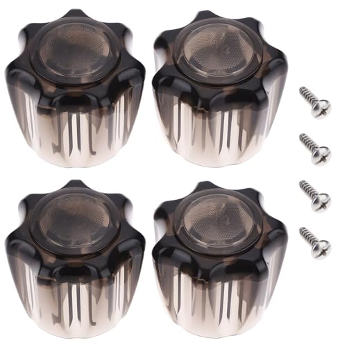 Briny River 4 Manopole Per Rubinetto Doccia RV Manopola Di Controllo Dell'acqua Calda E Fredda Per Il Lavandino Del Bagno RV 46x51,5x47,5 Mm