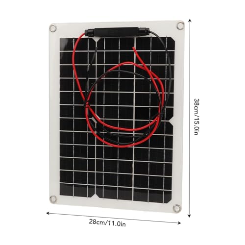Kit Pannello Solare 300W 12V 24V con Regolatore di Carica 50A IP67 Impermeabile per RV Barca Agricoltura Off-Grid Uso Residenziale Mobile Batterie al Piombo e Litio