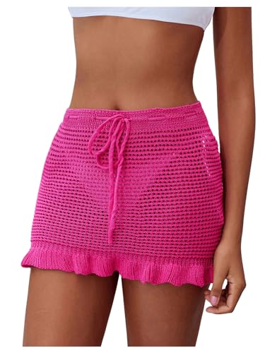 水着・ラッシュガード acka crochet frill swim wear S-M size