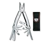 Victorinox Swiss Army SwissTool Spirit Multi-Tool, Includes Leather Pouch