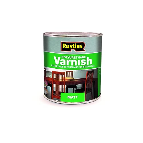 Rustins Polyurethane Varnish Clear Matt 500ml