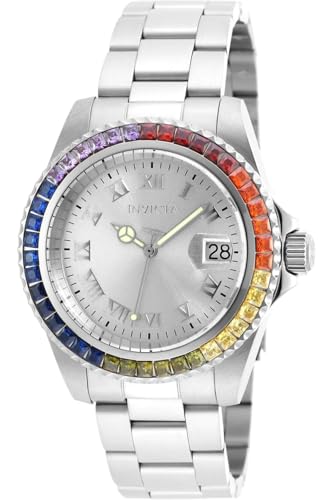Invicta Angel Silver Dial�X�e�����X�X�`�[��Ladies Watch 20021