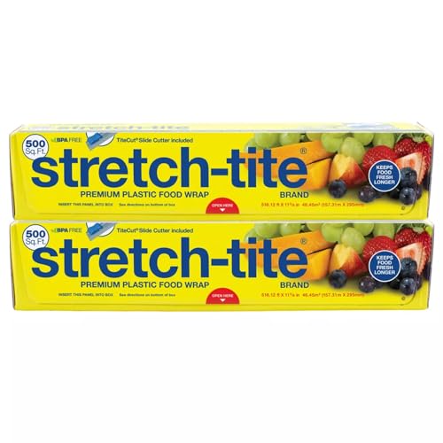 Stretch-tite food wrap 500 sq ft (No Serrated Blade Sams Club)