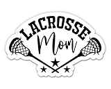 Lacrosse Mom Sticker - 3" Laptop Sticker - Waterproof Vinyl for Car, Phone, Water Bottle - Lacrosse Mom Decal