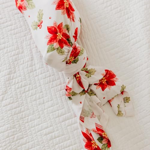 Image of Copper Pearl Swaddle Blankets for Newborns | Soft Stretchy Receiving Blankets for Boys and Girls | Large 46 x 46 Inch Baby Blankets | Lightweight and Breathable Swaddles | Holly Anne