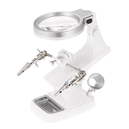 Cafego Multi-funzionale di saldatura LED Magnifier...