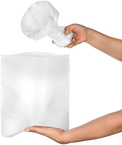 Foam Cushion Sheets for Packing by Metro Collectiv| White Foam Sheet Great For Dishes When Moving.|Practically Protecting Everything!| Moving Supplies| 75 12x12 Count Pouches Per Unit|