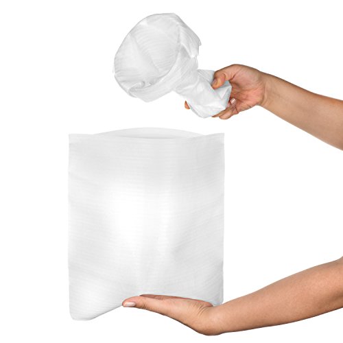 Foam Cushion Sheets for Packing by Metro Collectiv| White Foam Sheet Great For Dishes When Moving.|Practically Protecting Everything!| Moving Supplies| 75 12x12 Count Pouches Per Unit|