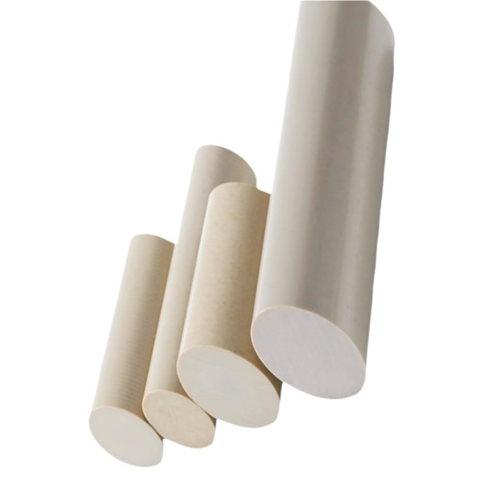 2 szt. Okrągłych prętów PEEK, średnica 3-40 mm, długość 500 mm - trwałe plastikowe pręty wielokrotnego użytku do modelarstwa i rzemiosła(4x500mm)