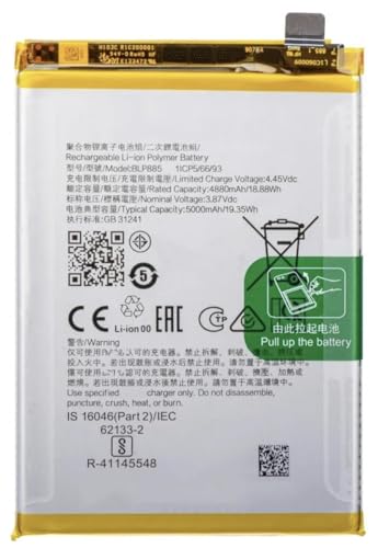 Image of Original BLP885 Replacement Part for Oppo A76 CPH2375 (5000mAh) with 1 Year Warrenty