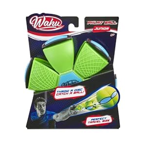 WAHU Phlat Ball Junior – Green (15cm) | Throw a Disc… Catch a Ball | Perfect for the Garden or the Beach | Kids Outdoor Toys | Ages 5+